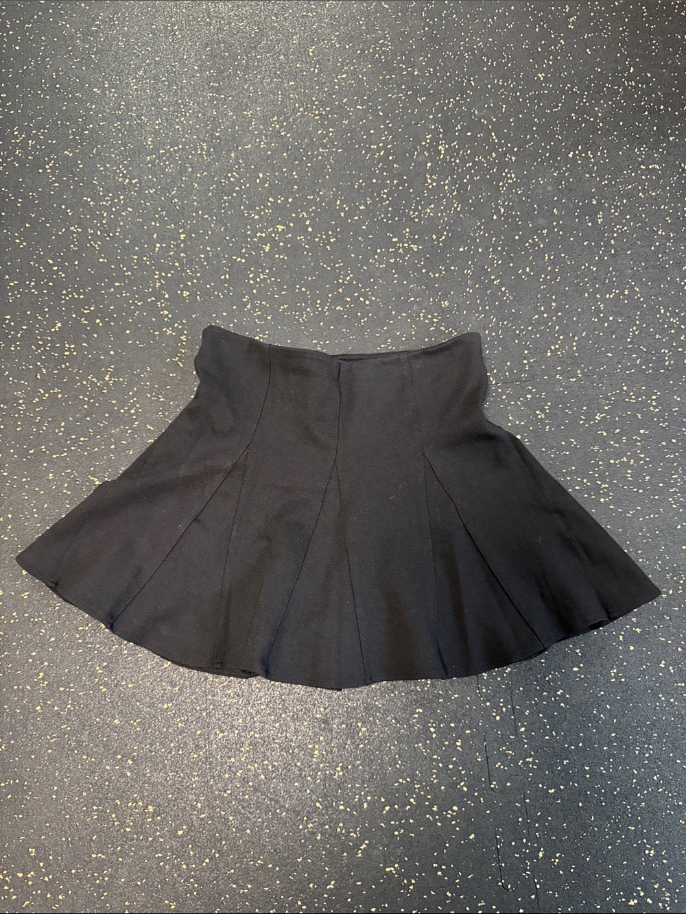 AKIRA Black Circle Skirt - Flared Style
